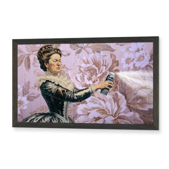 Victorian Style Bathroom Humor Poster – Unique Funny Gift & Decor - Picture 6 of 7